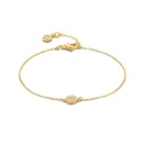 Mini Armband - Sterlingsilber vergoldet - Zirkonia